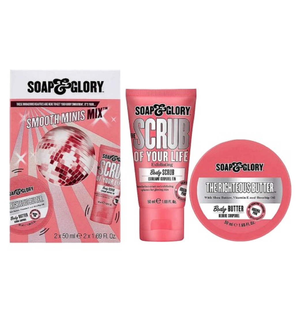 Soap & Glory Smooth Minis Mix 2 Piece Gift Set
