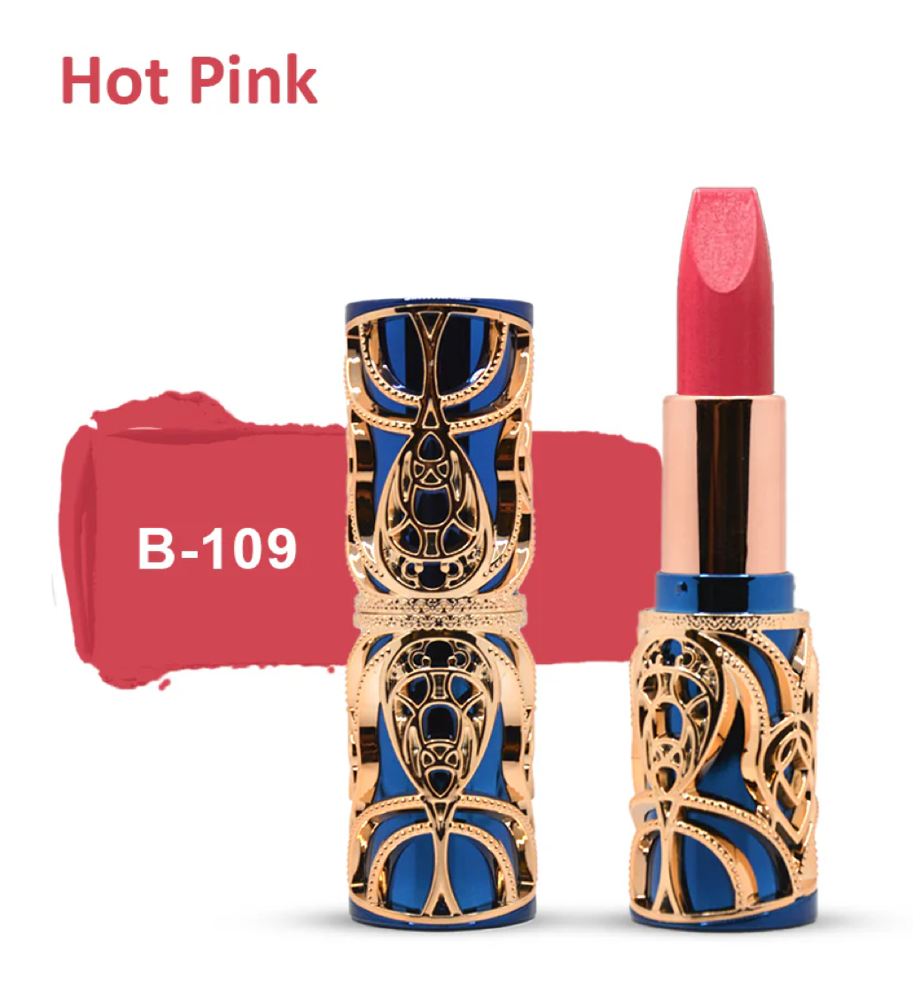 Swiss Miss Bling Lipstick - Hot Pink B-109