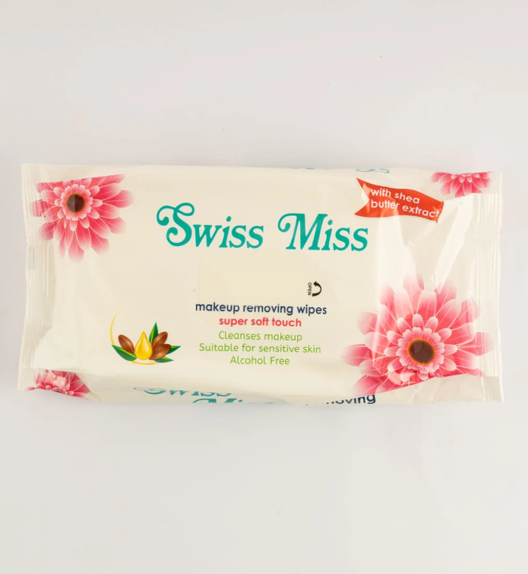 Swiss Miss Makeup Remover Wipes With Shea Butter Extract