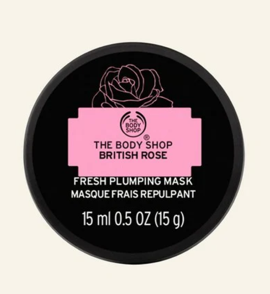 The Body Shop British Rose Fresh Plumping Mask 15ml