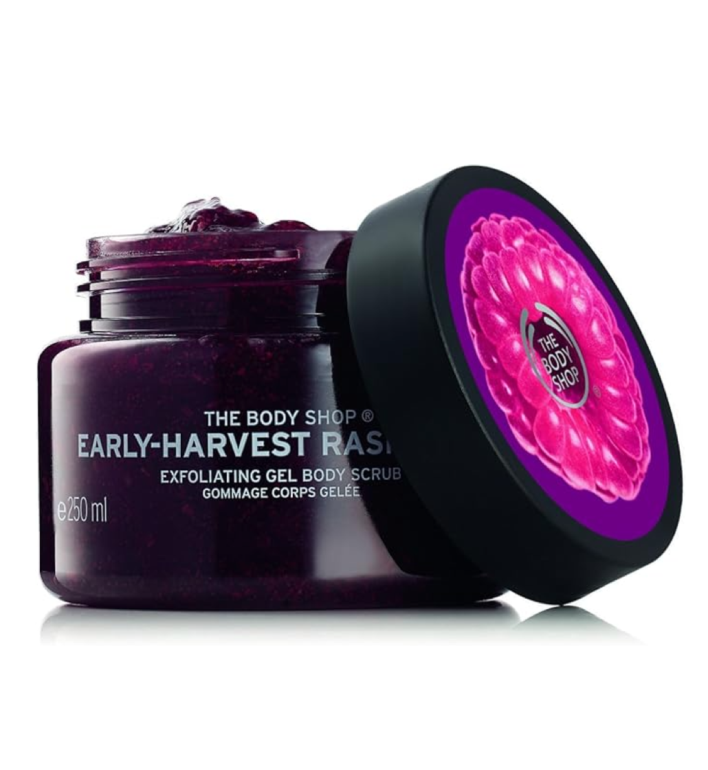 The Body Shop Early-Harvest Body Scrub - Raspberry