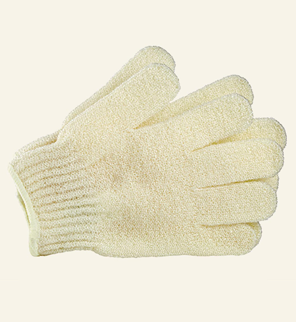 The Body Shop Exfoliating Bath Gloves - Cream