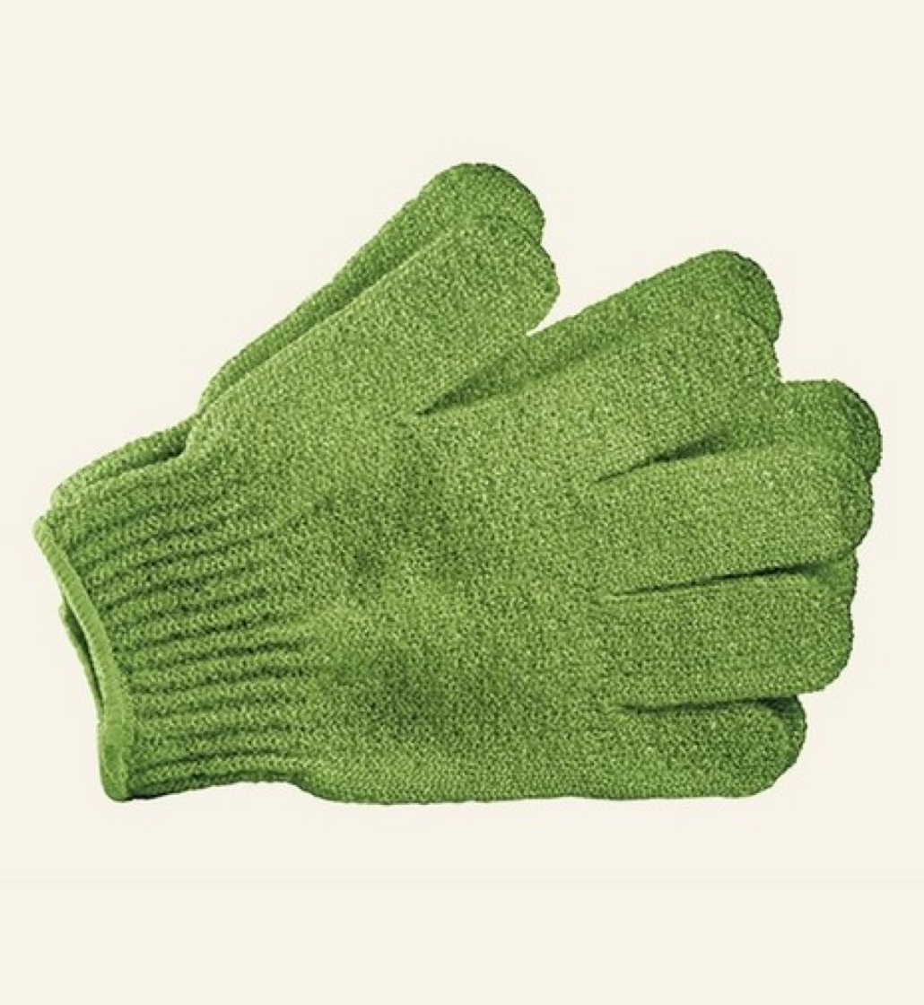 The Body Shop Exfoliating Bath Gloves - Green