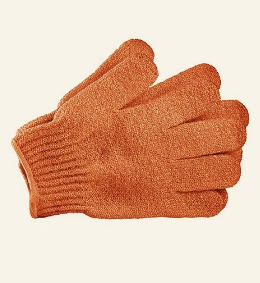 The Body Shop Exfoliating Bath Gloves - Orange