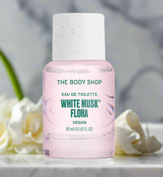 The Body Shop White Musk Flora Eau De Toilette The Body Shop White Musk Flora Perfume 1oz