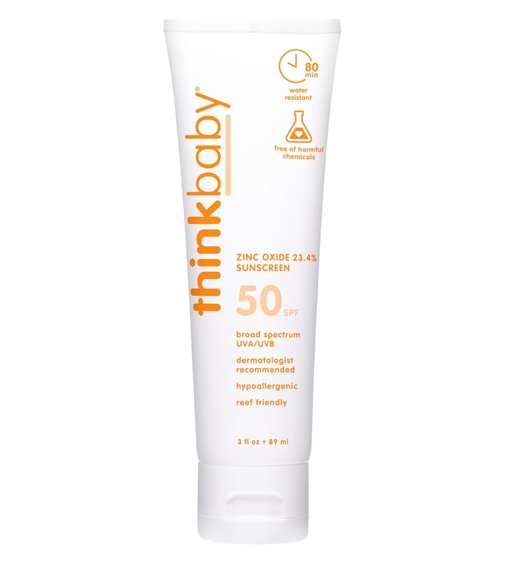 Thinksun Thinkbaby Zinc Oxide 20% Mineral Sunscreen SPF 50+