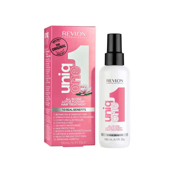 Revlon Professional UniqONE™ Repair Hair Spray Leave-In Treatment All-in-One 10 Benefits Hair Serum - Lotus Fragrance