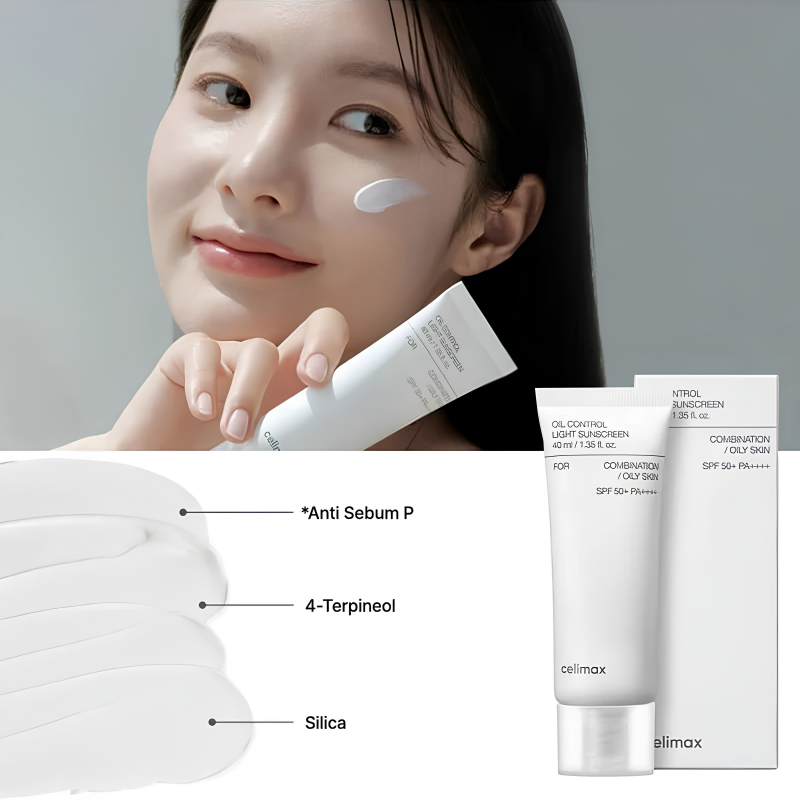 Celimax Oil Control Light Sunscreen SPF 50+ PA++++