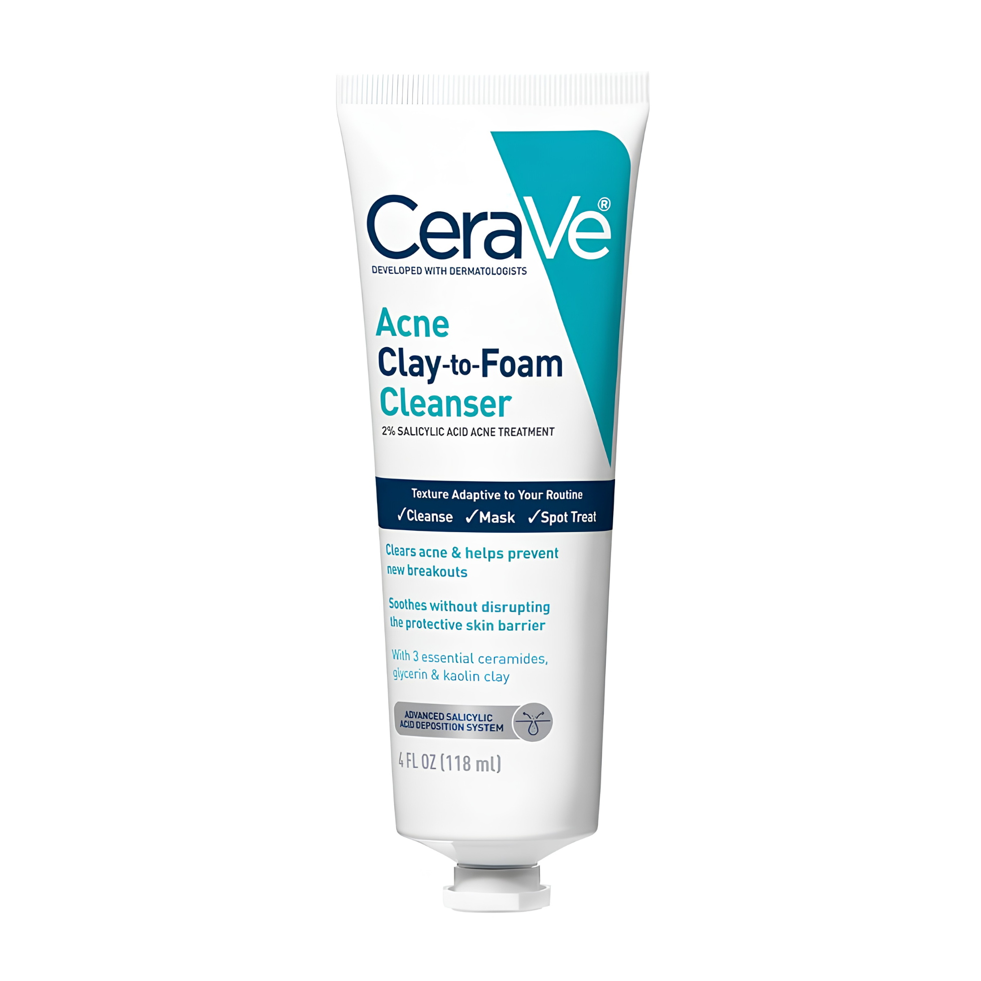 Cerave Acne Clay-to-Foam Cleanser
