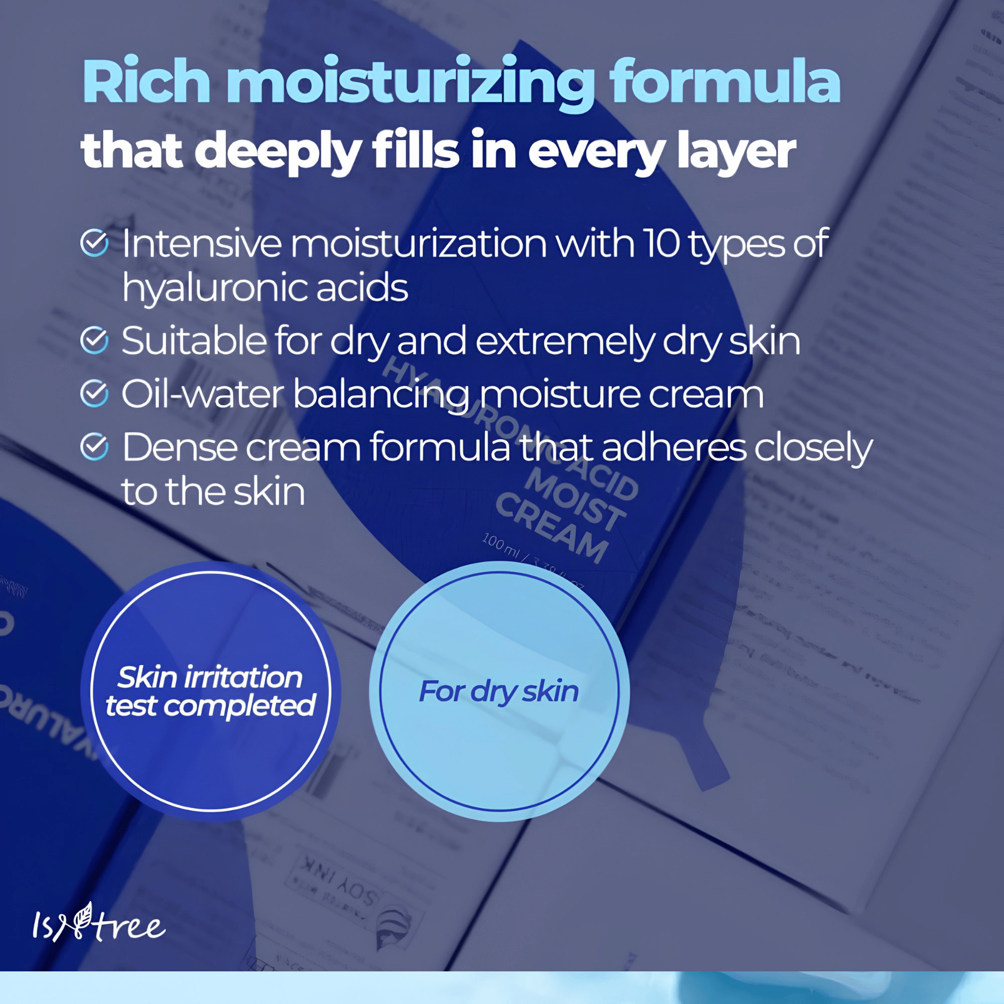 Isntree  Hyaluronic Acid Moist Cream