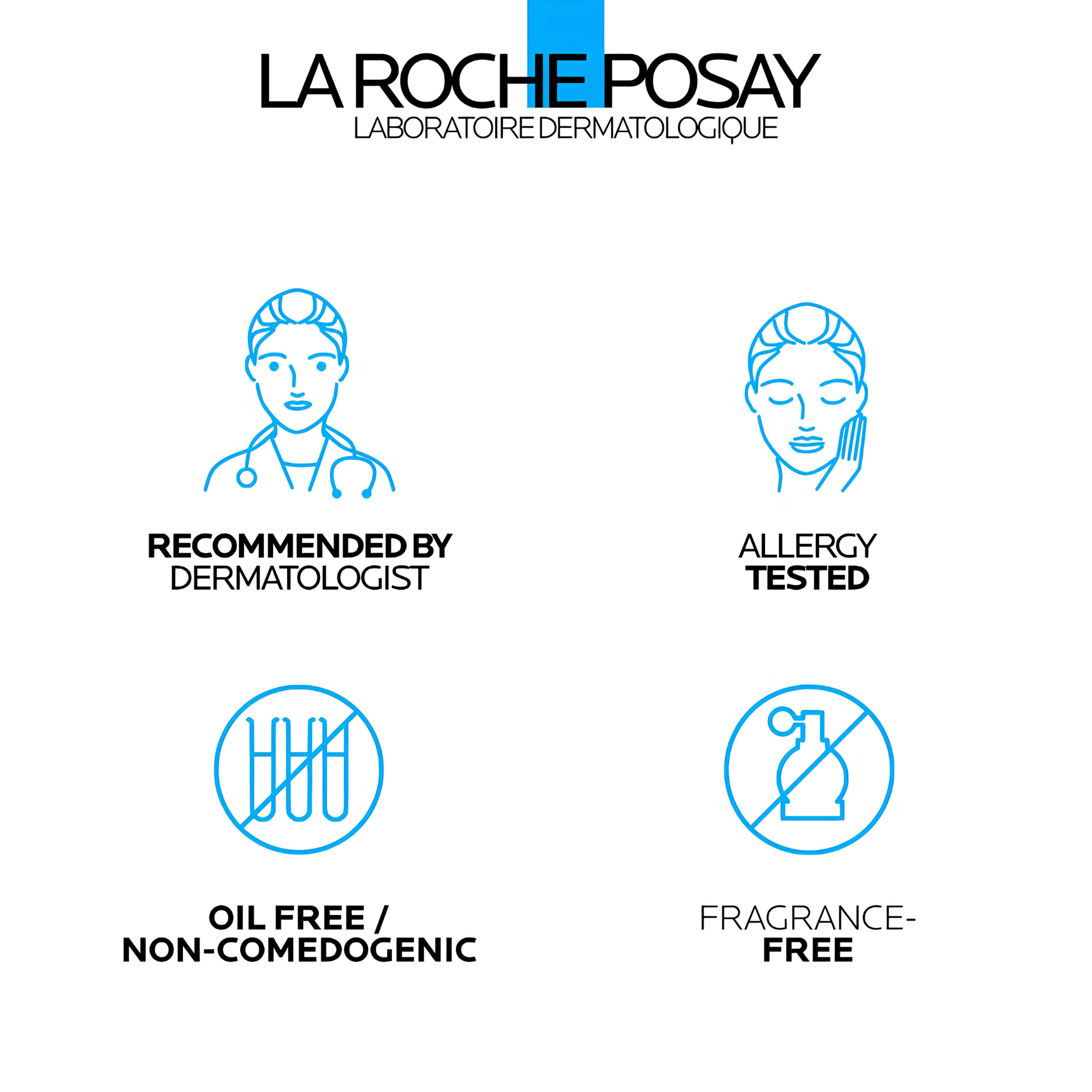 La Roche Posay Effaclar Dual Action Acne Face Wash With 4% Benzoyl Peroxide