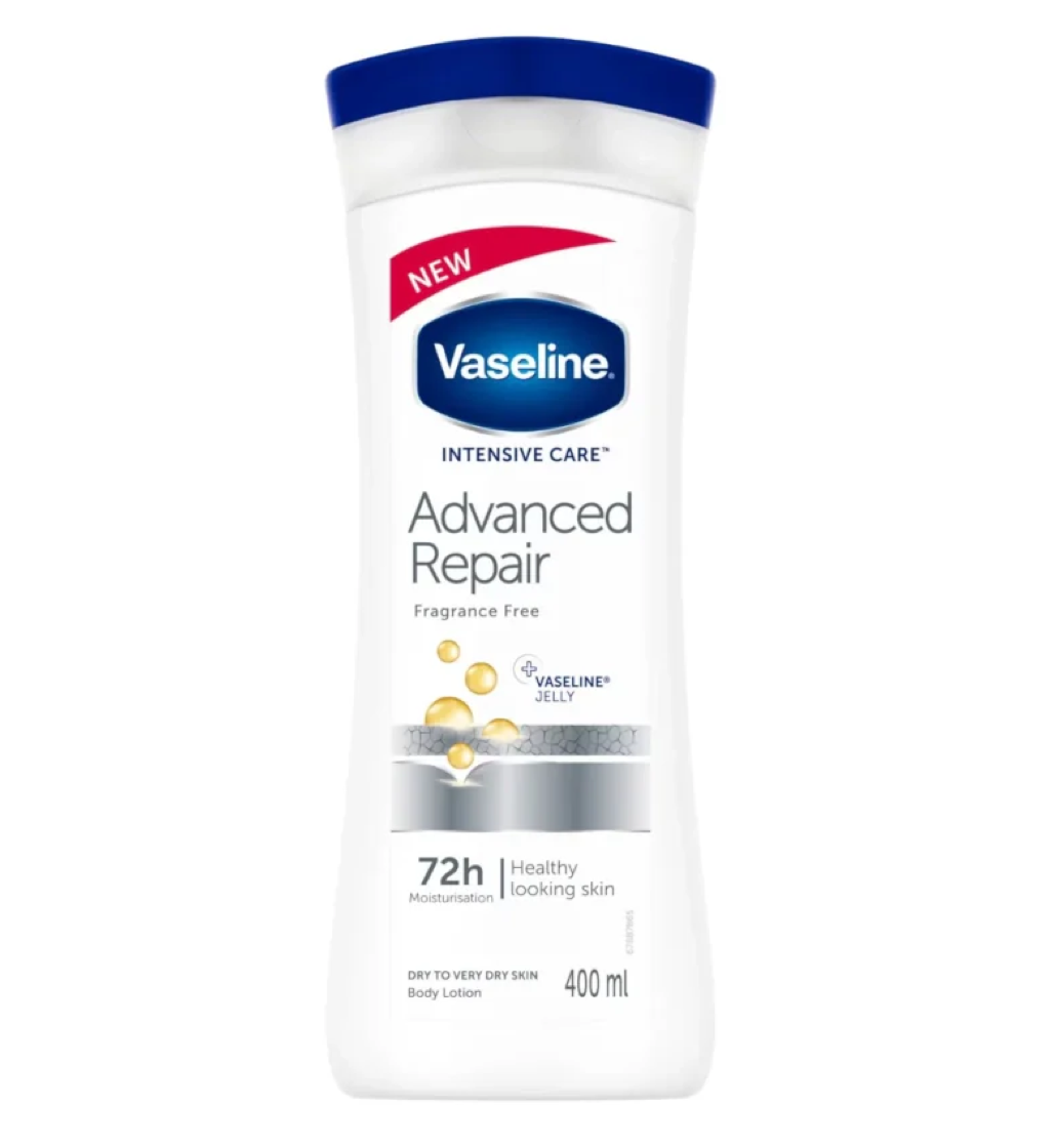 Vaseline Advanced Repair Fragrance Free Lotion