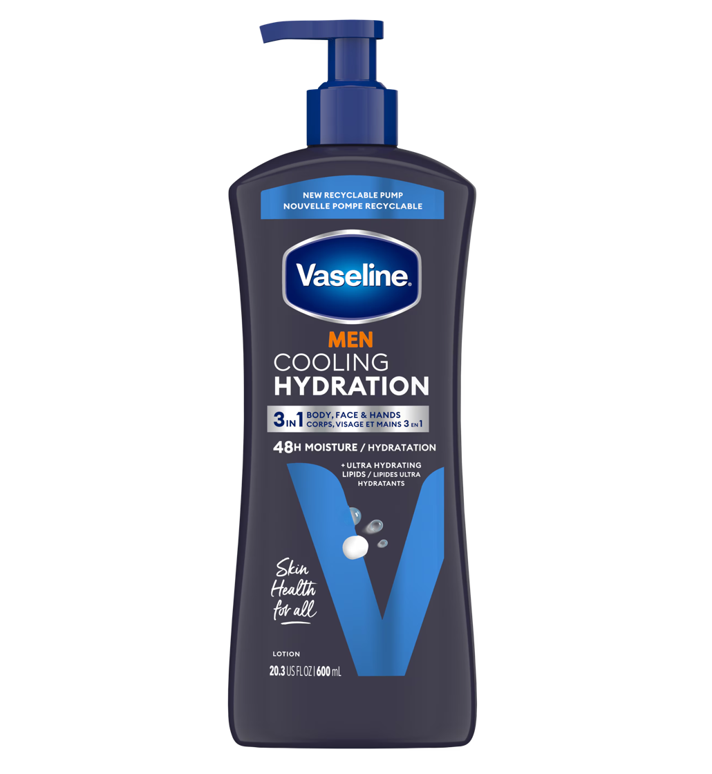 Vaseline Men Cooling Hydration 3-in-1 Body Lotion
