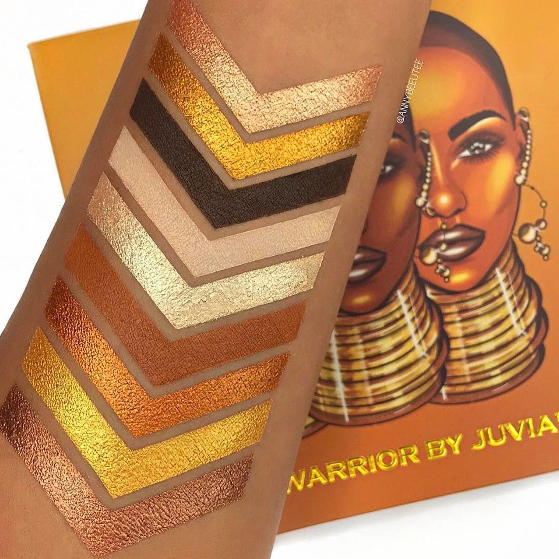 The Warrior By Juvia's Eyeshadow Palette