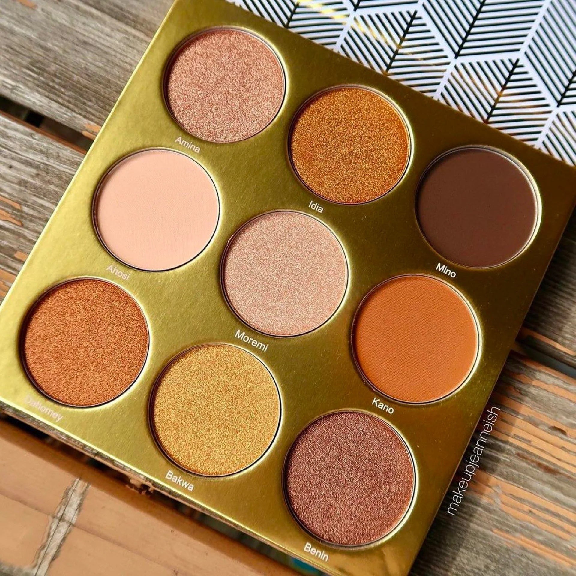 The Warrior By Juvia's Eyeshadow Palette
