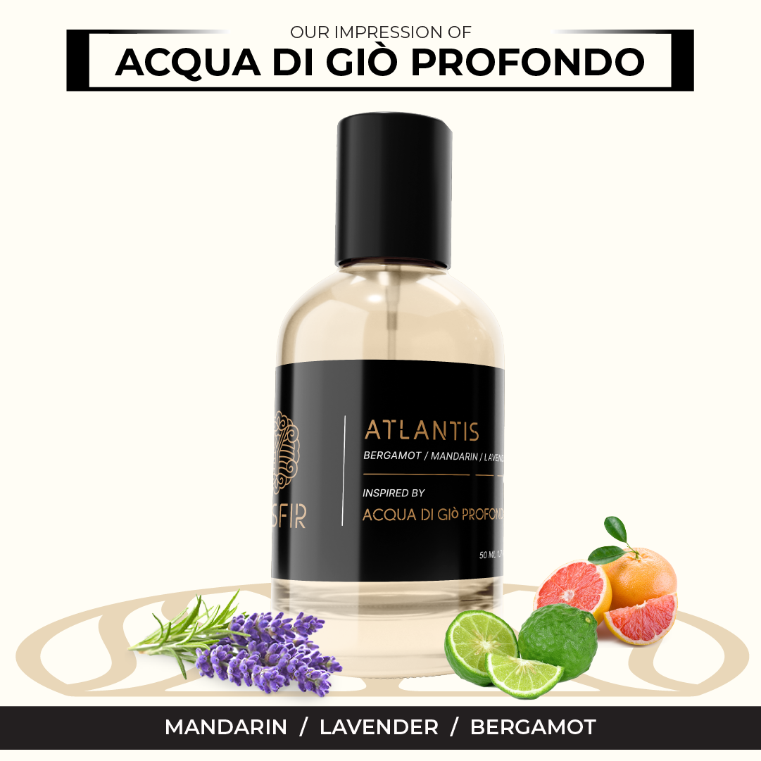 Yesfir Atlantis - Inspired by Acqua Di Gio Profondo