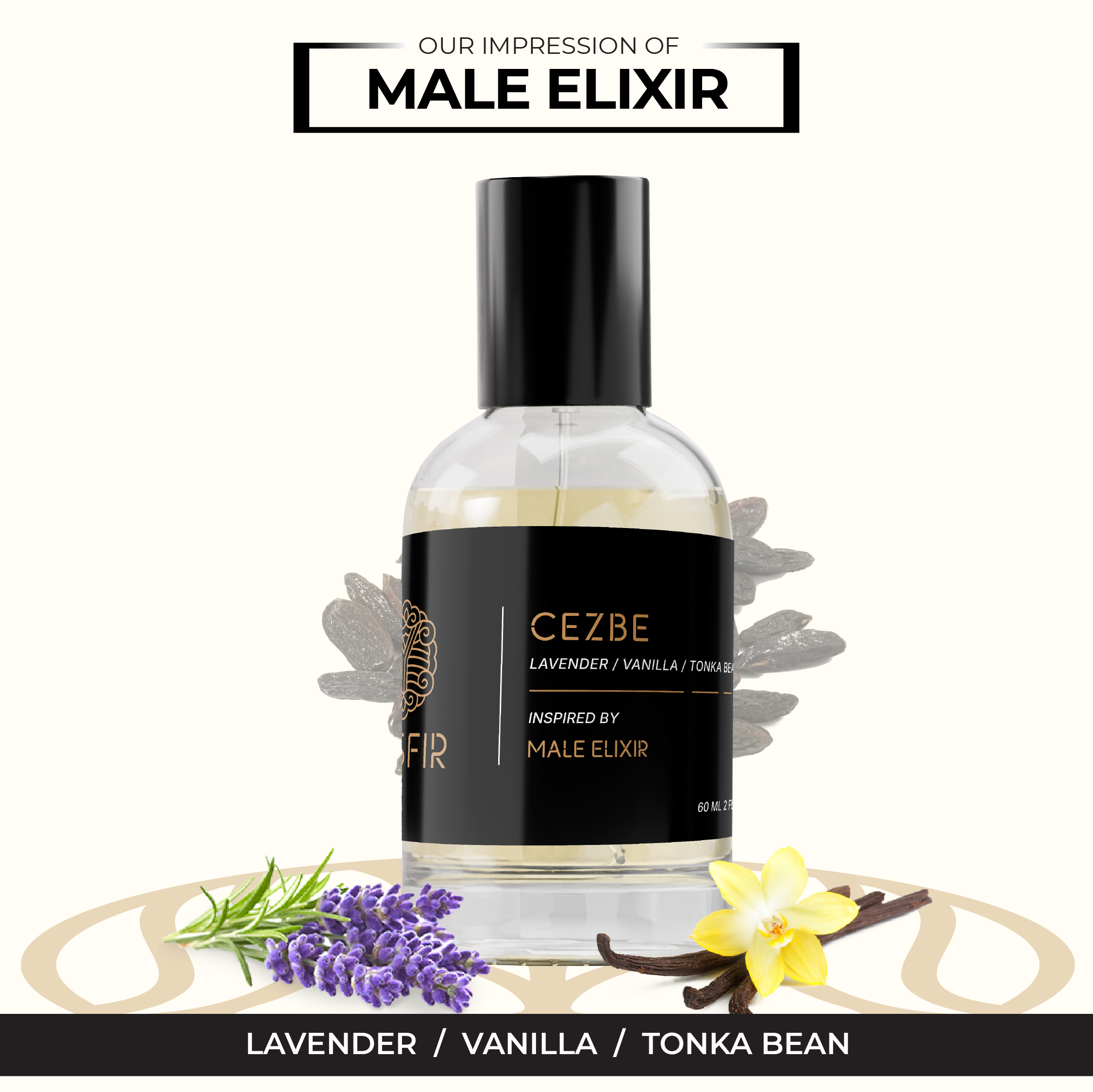 Yesfir Cezbe - Inspired by Le Male Elixir Jean Paul Gaultier