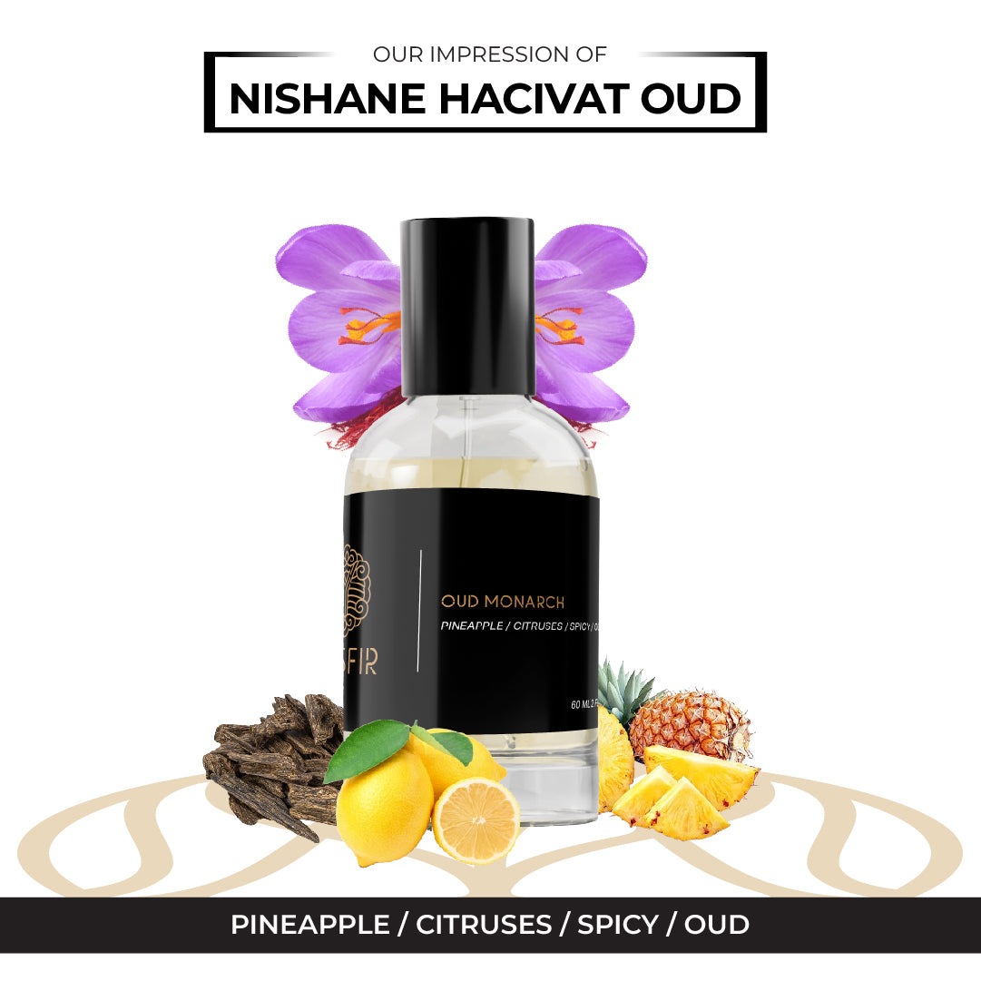 Yesfir Oud Monarch - Nishane Hacivat Oud