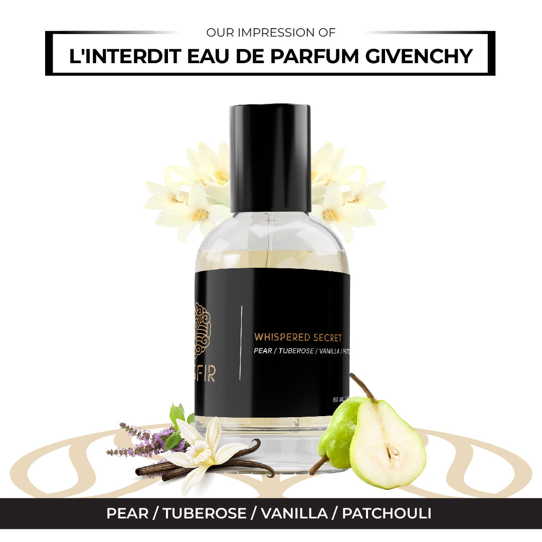 Yesfir Whispered Secret - Inspired by Givenchy L'Interdit Eau de Parfum
