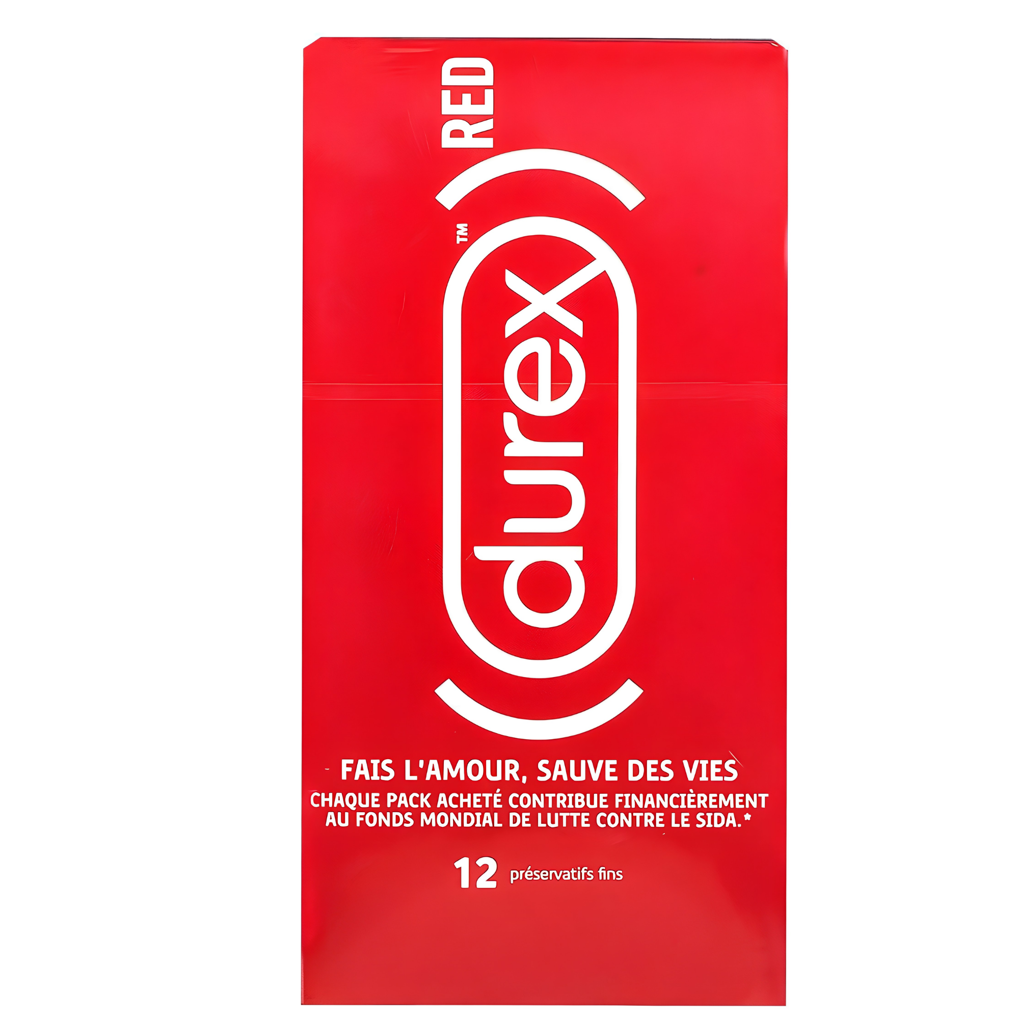 Durex Red Make Love, Save Lives Condoms 12's