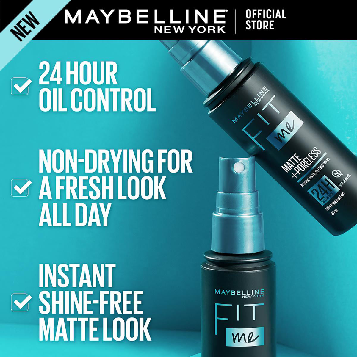 Maybelline Fit Me Matte + Poreless Setting Spray