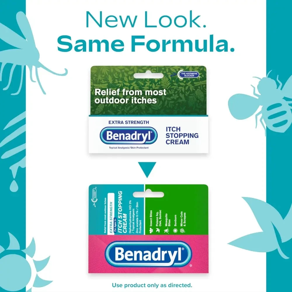 Benadryl Extra Strength Itch Stopping Cream