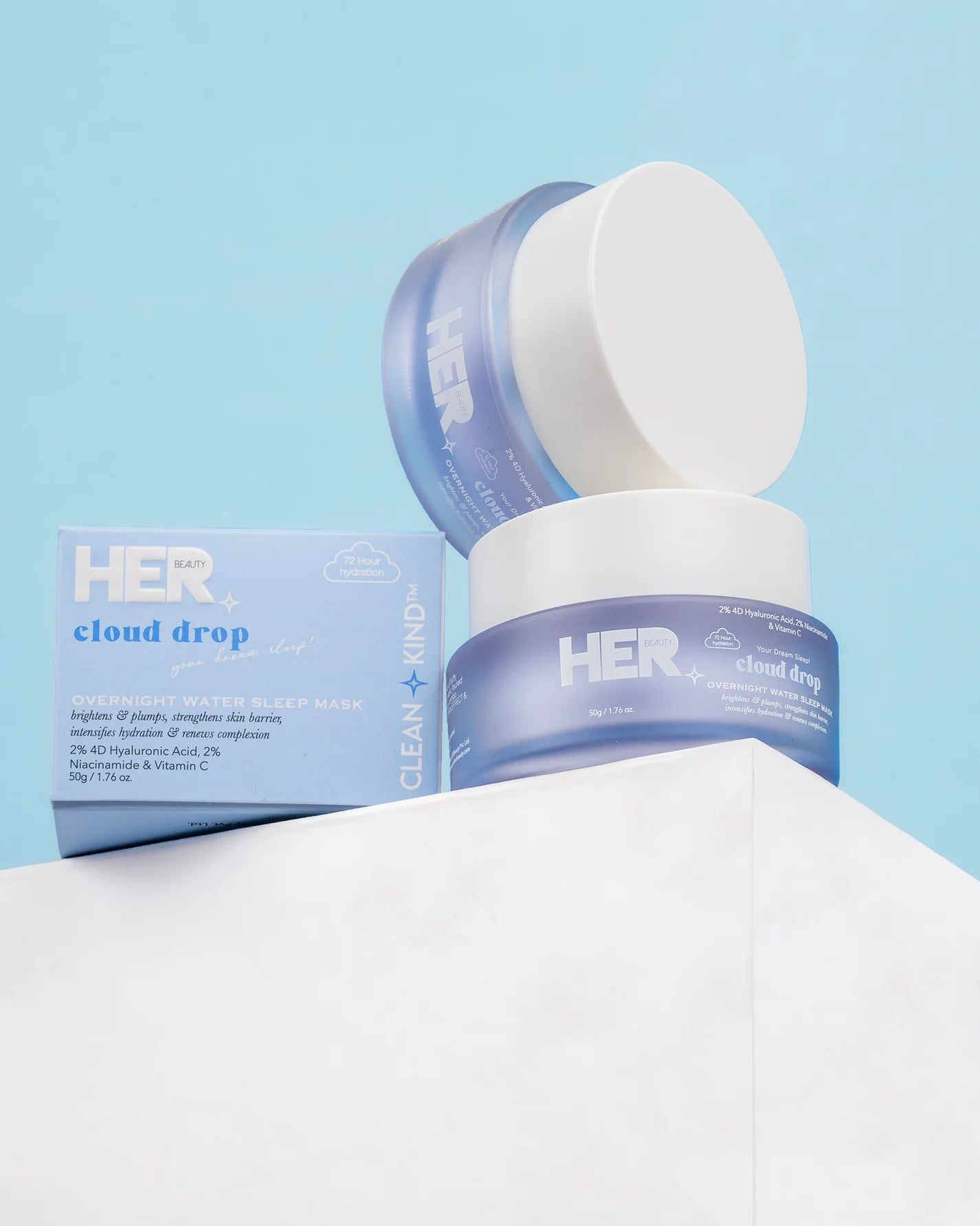 Her Beauty Cloud Drop Overnight Water Sleep Mask