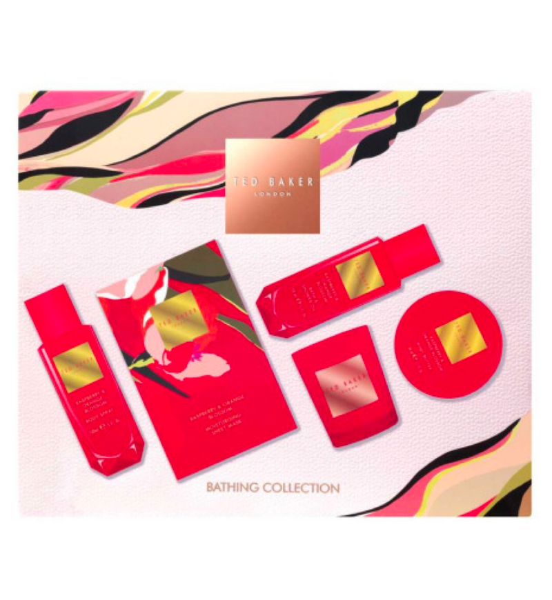 Ted Baker Bathing Collection Raspberry & Orange Blossom Gift Set Medoget