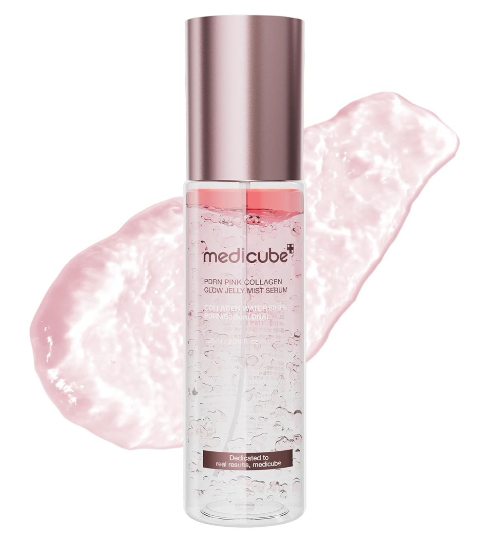 Medicube PDRN Pink Collagen Glow Jelly Mist Serum