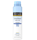 Neutrogena Ultra Sheer Body Mist Sunscreen Spray SPF 70