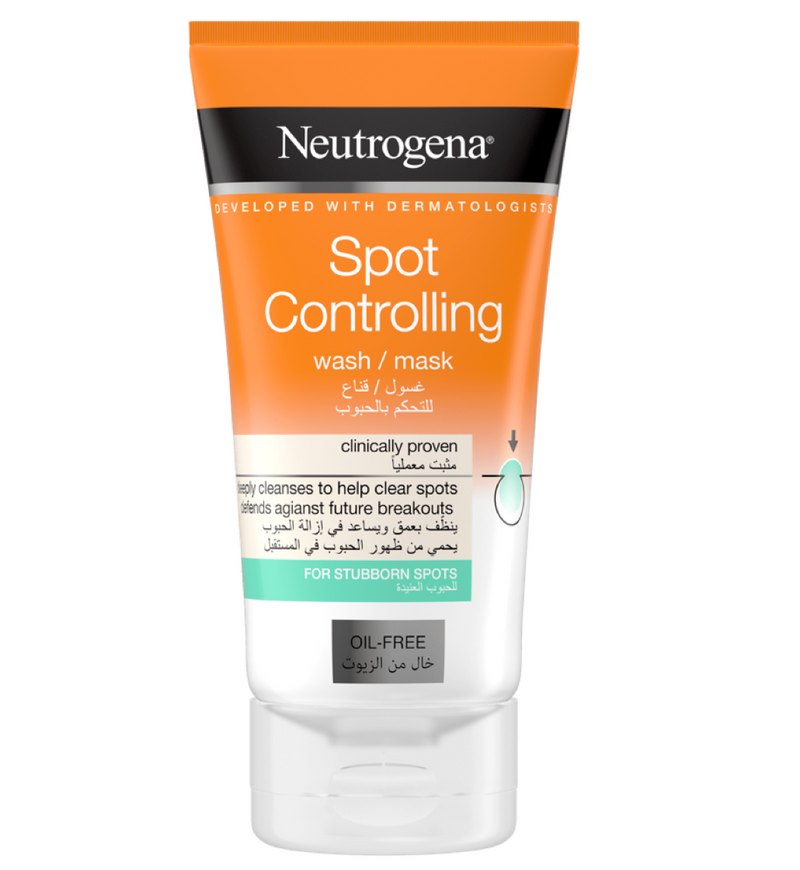 Neutrogena Spot Controlling 2-in-1 Face Wash/Mask