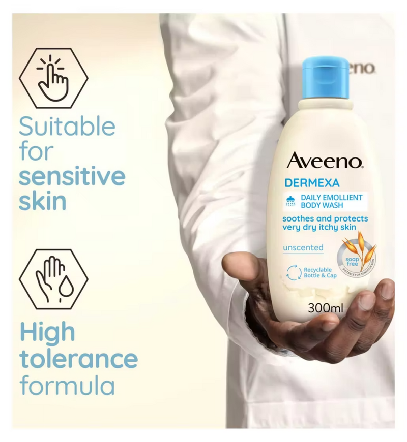 Aveeno Dermexa Daily Emollient Body Wash Medoget