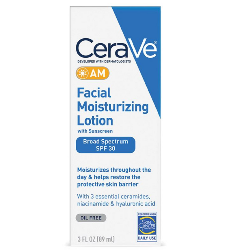 CeraVe AM Facial Moisturizing Lotion with SPF 30