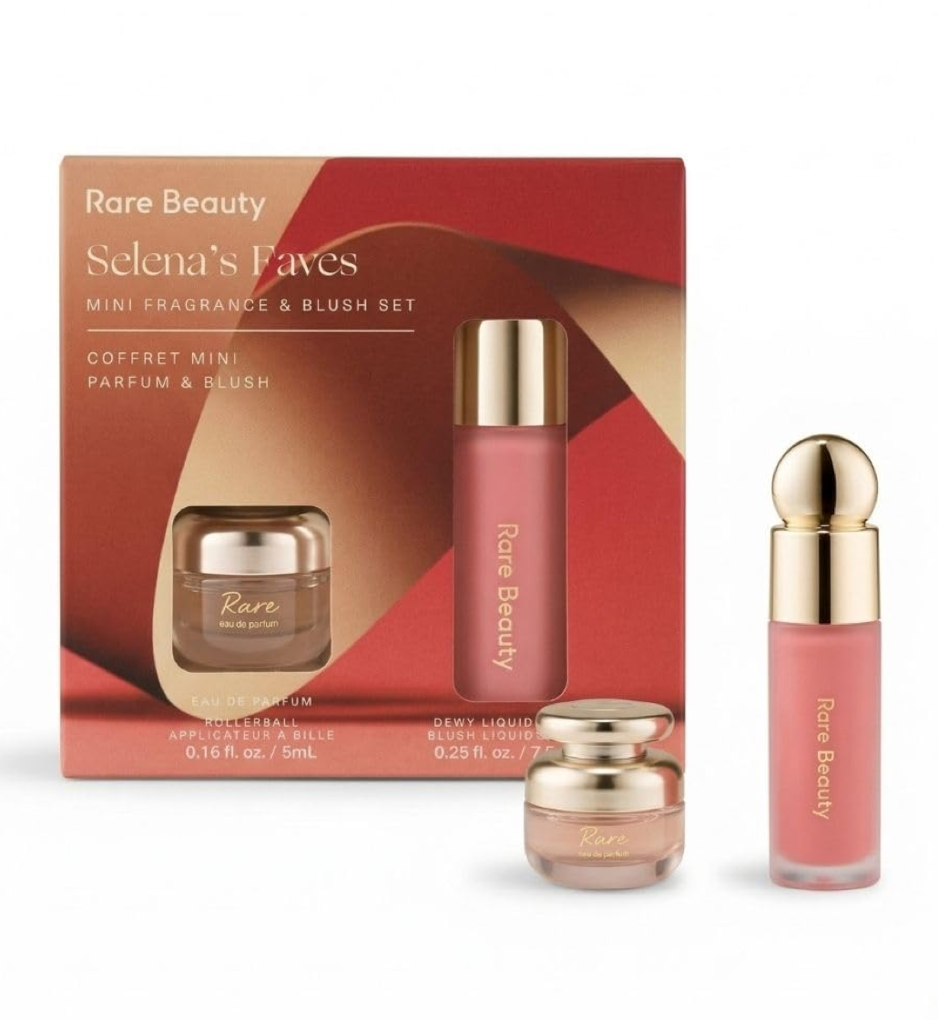 Rare Beauty Selena's Faves Mini Fragrance & Blush Set