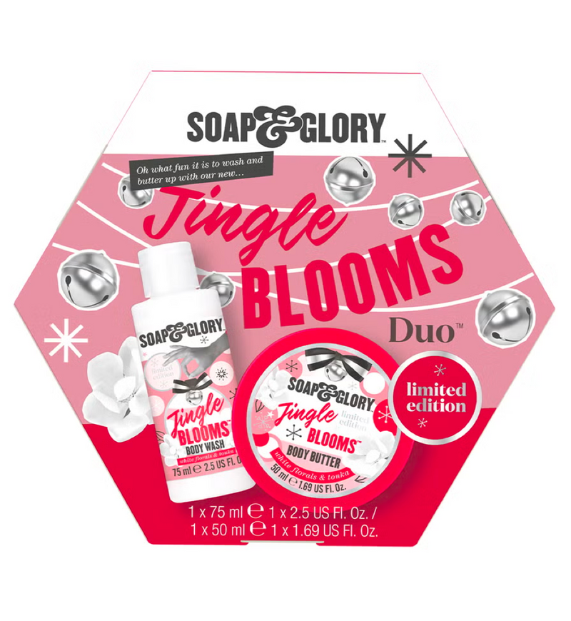 Soap & Glory Jingle Blooms Body Duo Limited Edition Gift Set