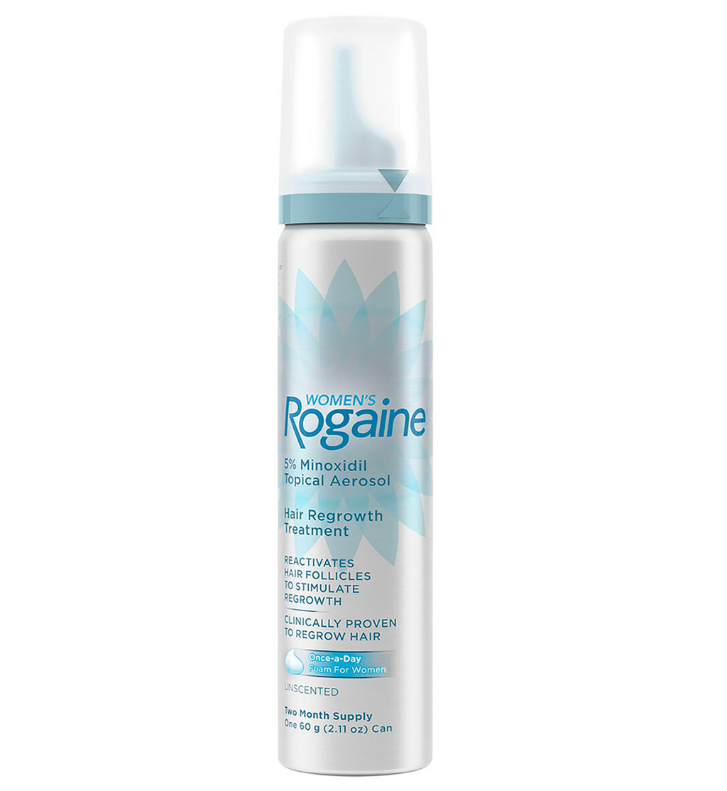 Rogakin Rogaine Women's 5% Minoxidil Unscented Foam