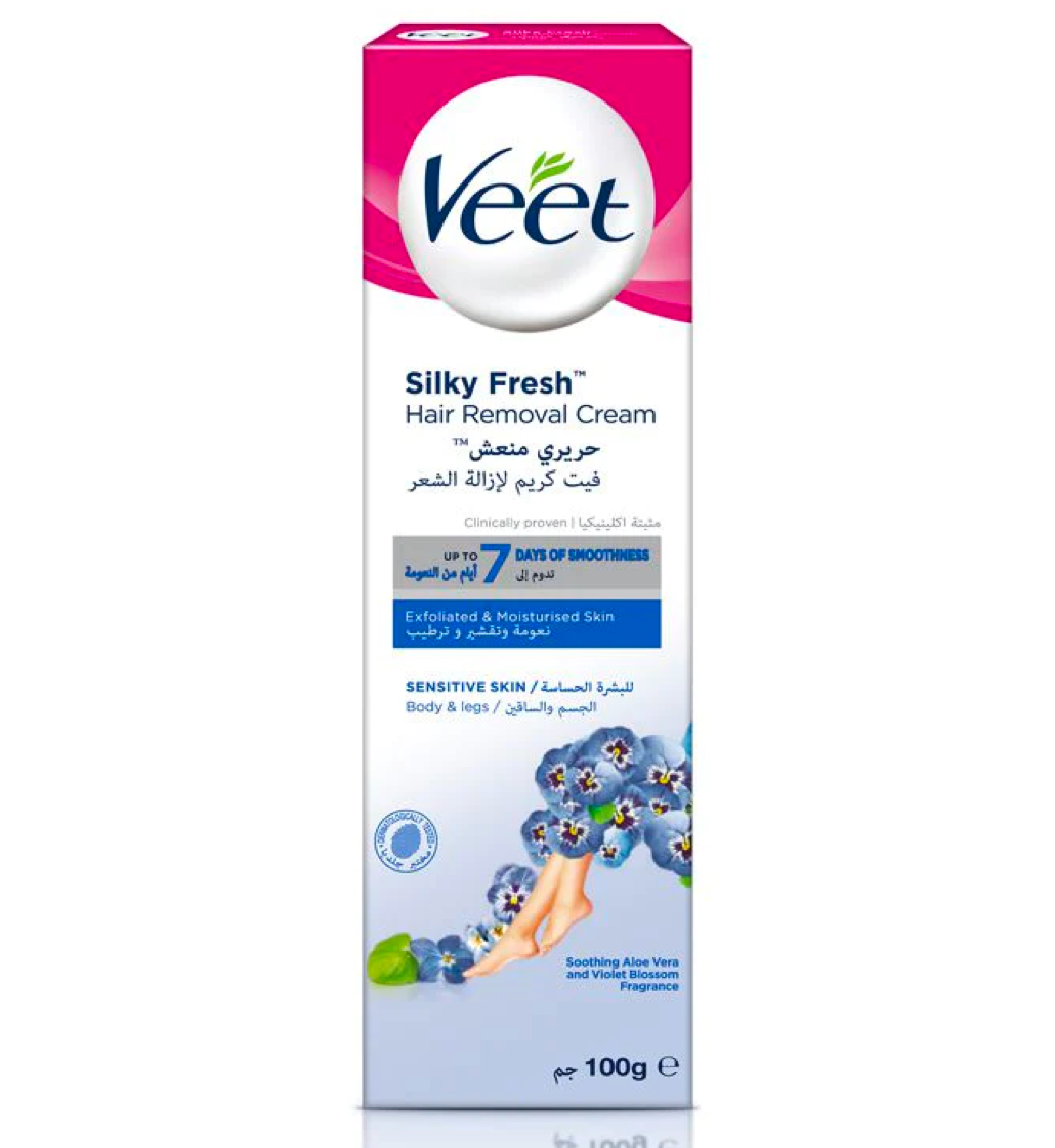 Veet Silky Fresh Hair Removal Cream Sensitive Skin