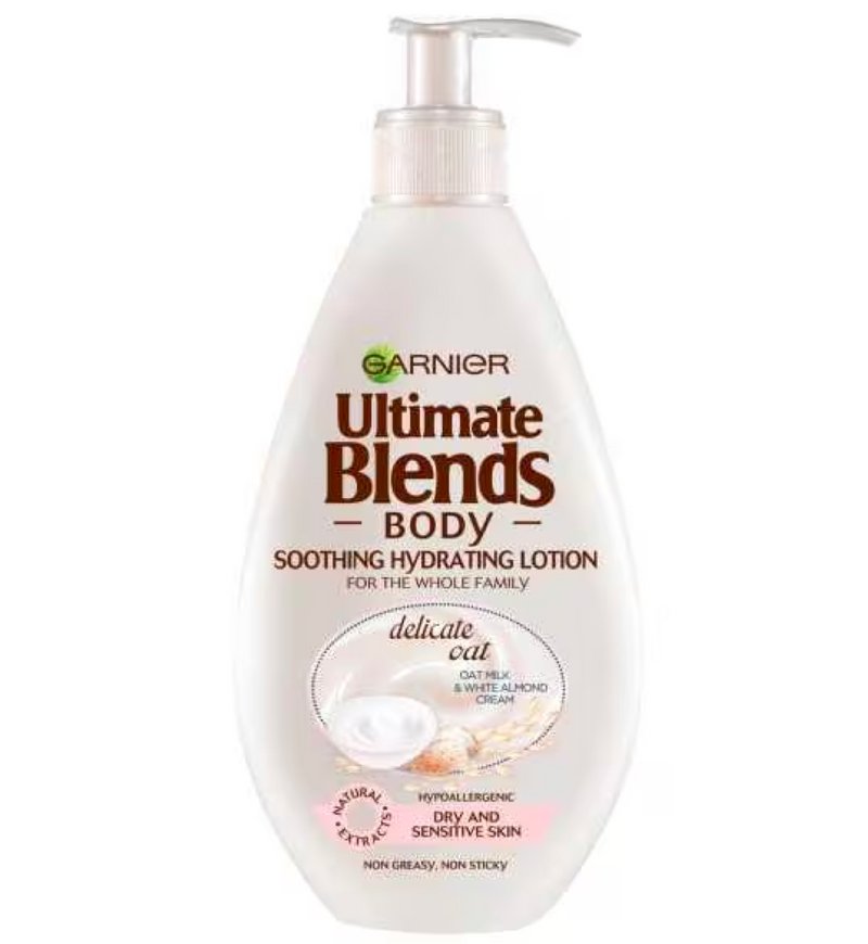 Garnier Ultimate Blends Soothing Hydrating Lotion Delicate Oat Medoget