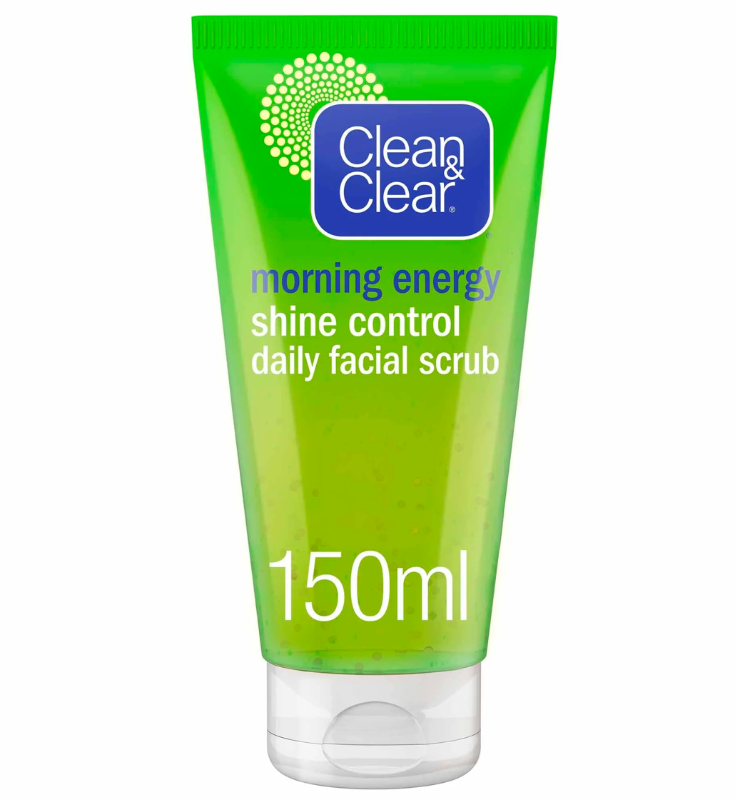 Clean & Clear® Morning Energy Shine Control Daily Facial Scrub