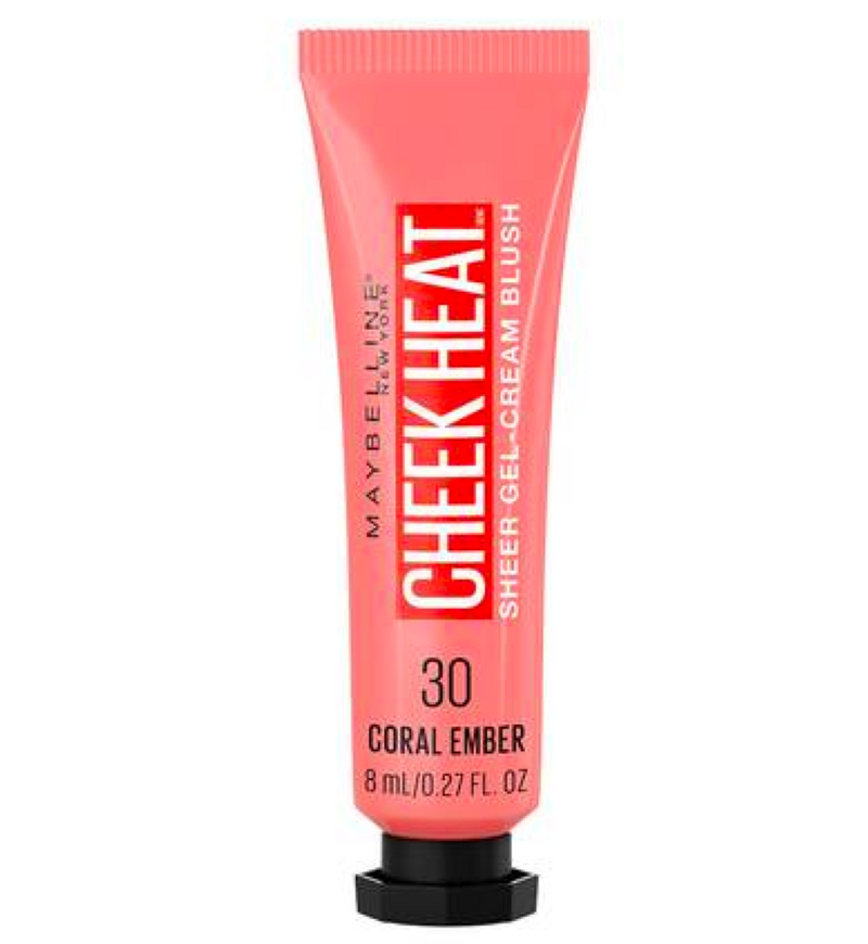 Maybelline Cheek Heat Sheer Blusher - 30 Coral Ember