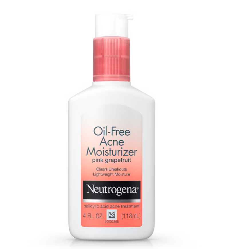 Neutrogena Oil-Free Face Moisturizer for Acne - Pink Grapefruit