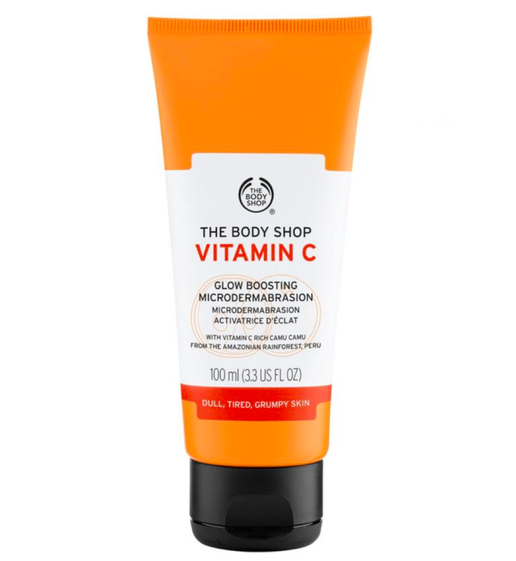 The Body Shop Vitamin C Glow Boosting Microdermabrasion Exfoliator