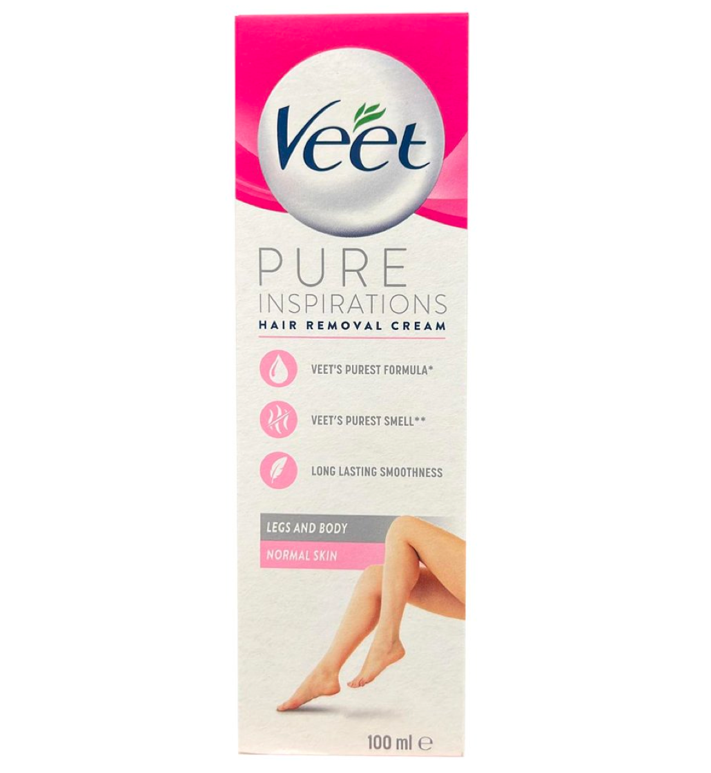 Veet Pure Inspirations Hair Removal Cream Normal Skin