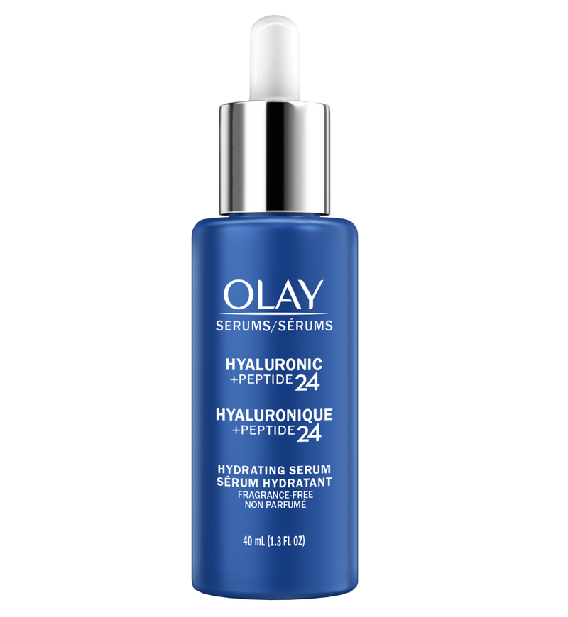 Olay Hyaluronic + Peptide 24 Face Serum