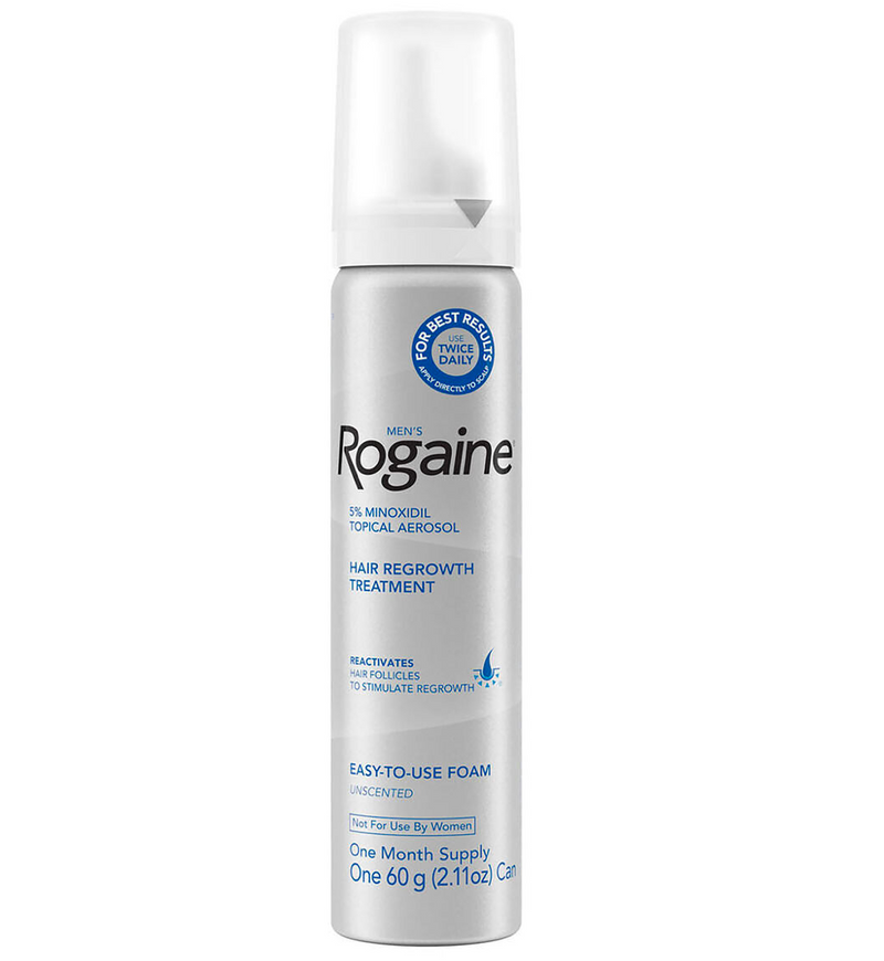 Rogaine Men's 5% Minoxidil Unscented Foam