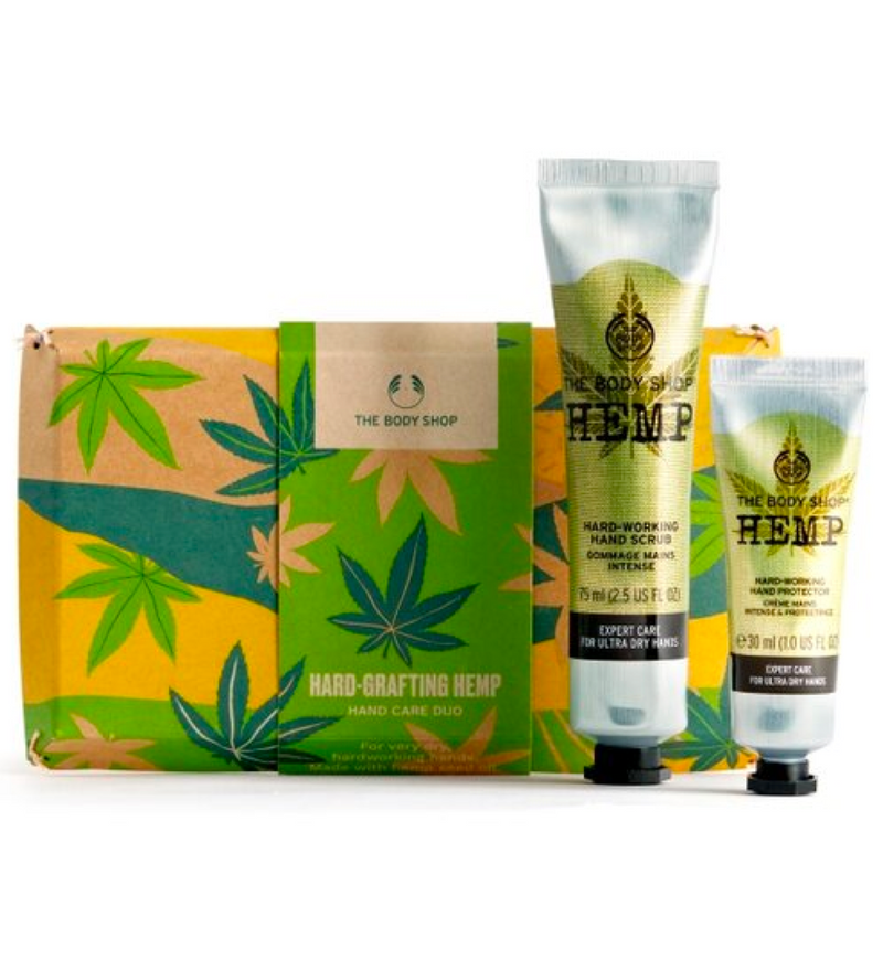 The Body Shop Hard-Grafting Hemp Hand Care Duo