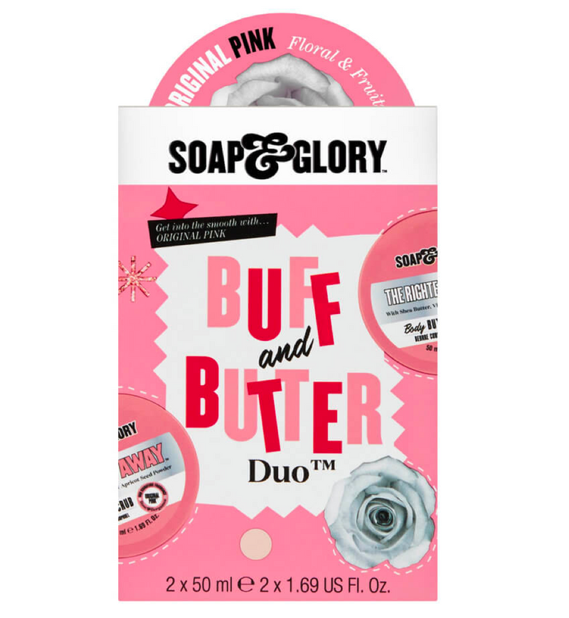 Soap & Glory Original Pink Buff & Butter Duo Gift Set