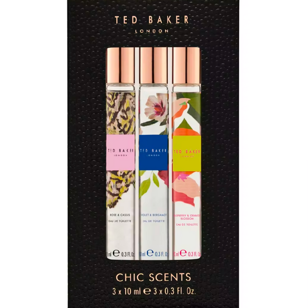 ted baker mini perfume and lip gloss set