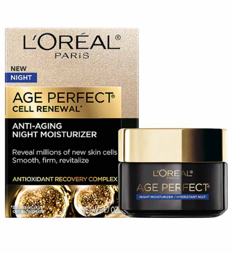 L'Oreal Paris Age Perfect® Cell Renewal Anti-Aging Night Moisturizer