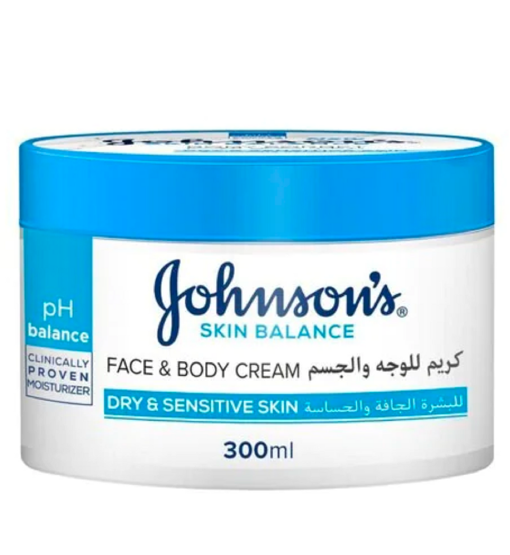 Skin Balancing Johnson's Skin Balance Face and Body Cream